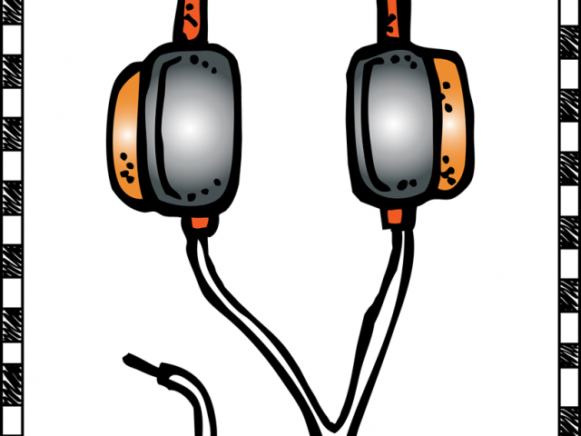 headphones clipart school