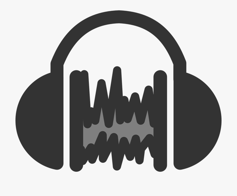 Headphone clipart sound. Ear phone headphones music
