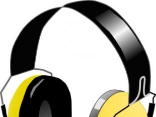 headphone clipart vector art