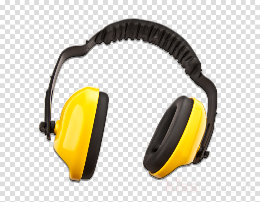 headphone clipart yellow