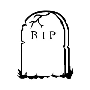 gravestone clipart plain