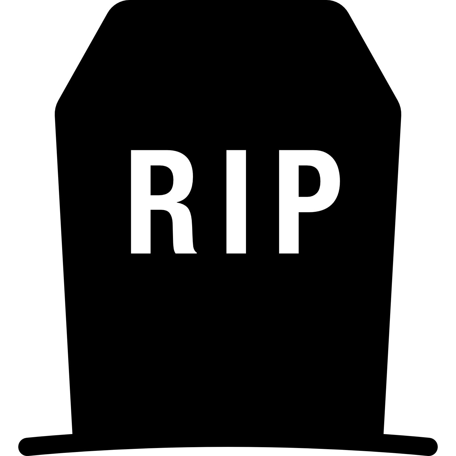 headstone clipart rest in peace