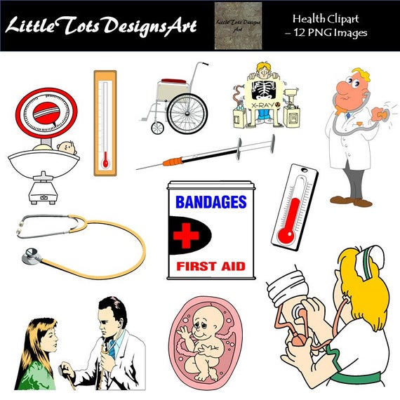 Doctor hospital healthcare planner. Health clipart clip art