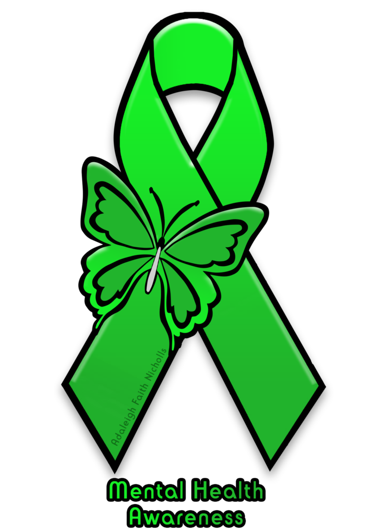 Awareness vector and clip. Health clipart mental disorder