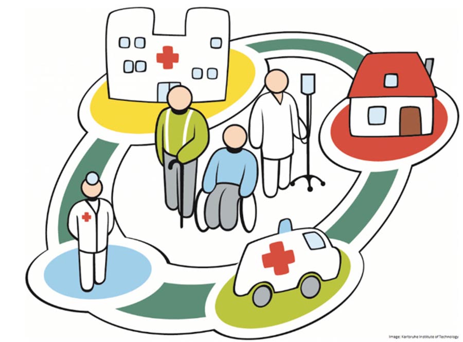 Clinics that own hospitals. Healthcare clipart healthcare system