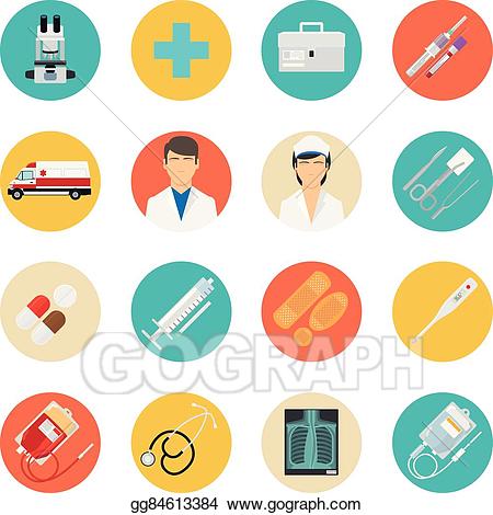 Vector tools and health. Healthcare clipart medical scientist