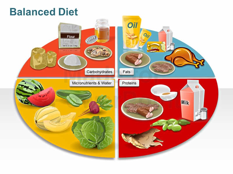 healthy clipart balanced diet