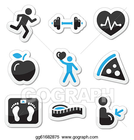 healthy clipart fit healthy