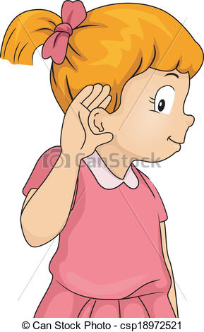 hear clipart cartoon