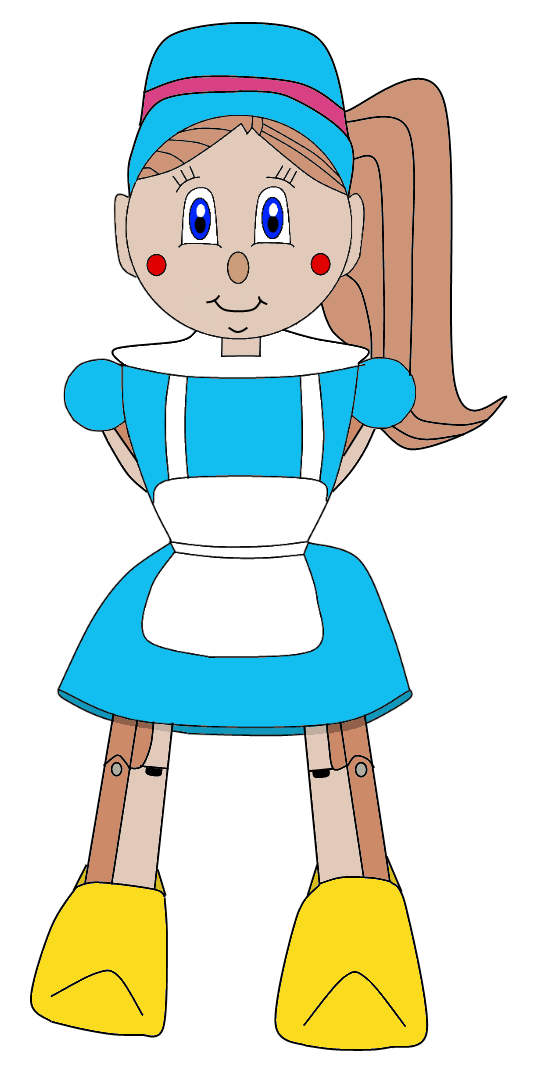 Young clipart three daughter. Fan art annabelle the