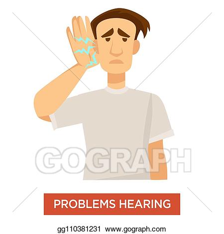 hearing clipart deaf person