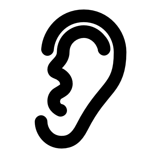 hearing clipart human ear