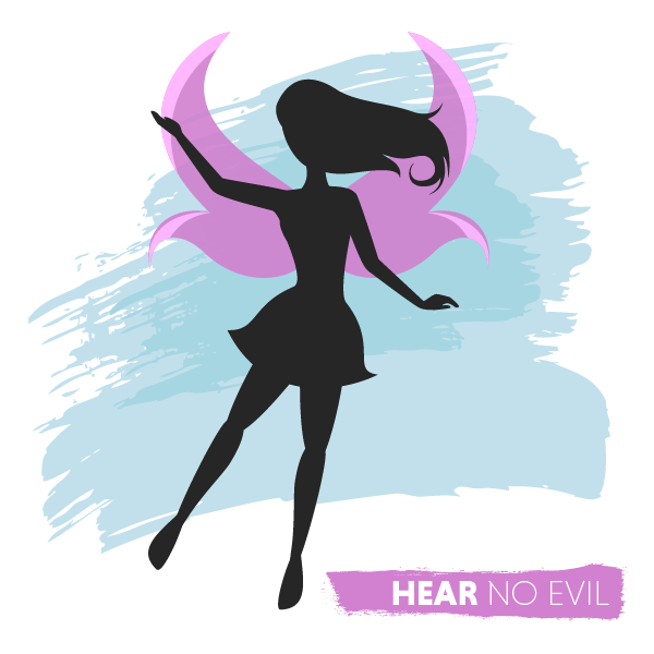 Hearing clipart see no evil. Home family fairies we