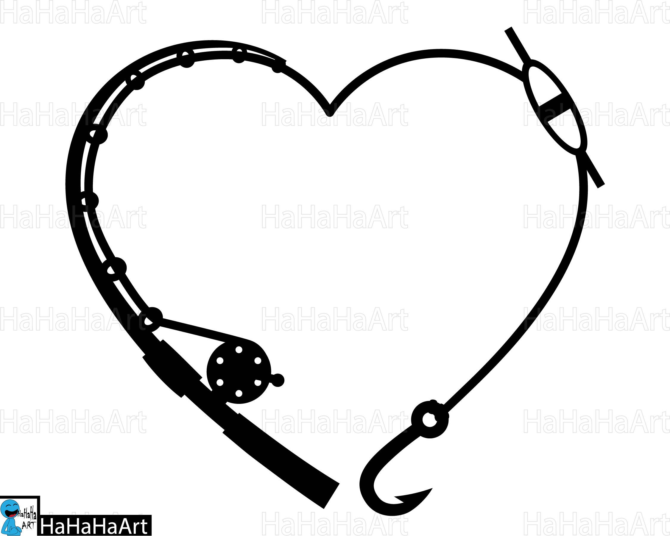 Download Fish Hook Heart Clipart Off 64 Medpharmres Com