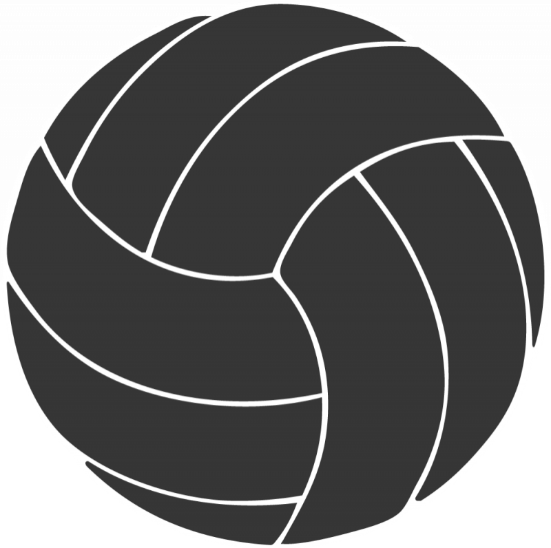 heart clipart volleyball