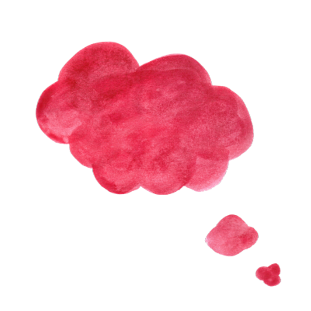 Ftestickers speechbubble red. Heart clipart watercolor
