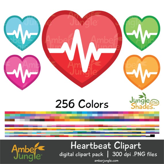 Heart rate clip art. Heartbeat clipart cute
