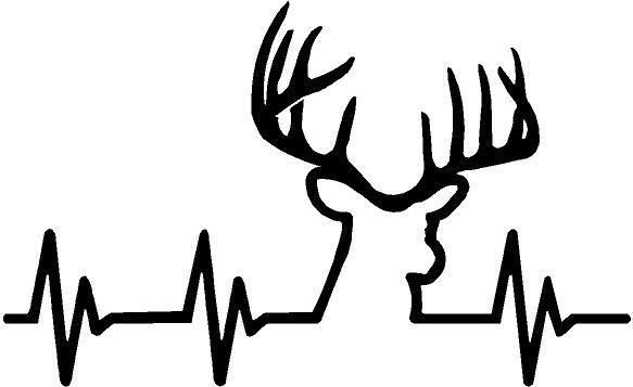 heartbeat clipart deer