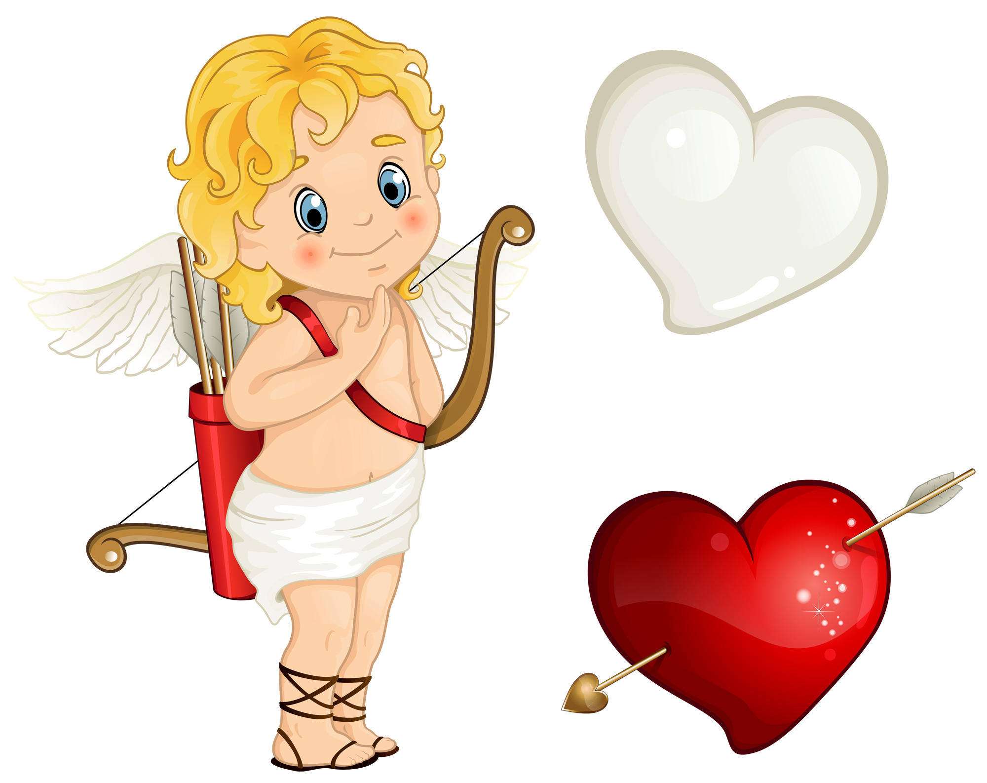 hearts clipart character