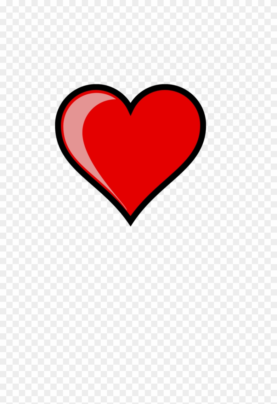 Valentine heart png download. Hearts clipart simple