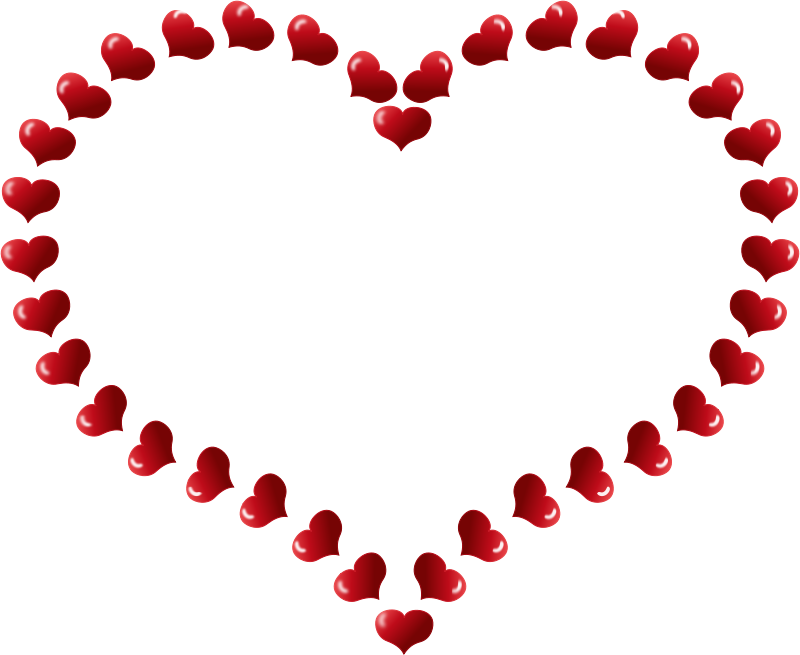 Hearts clipart simple. Free a picture of