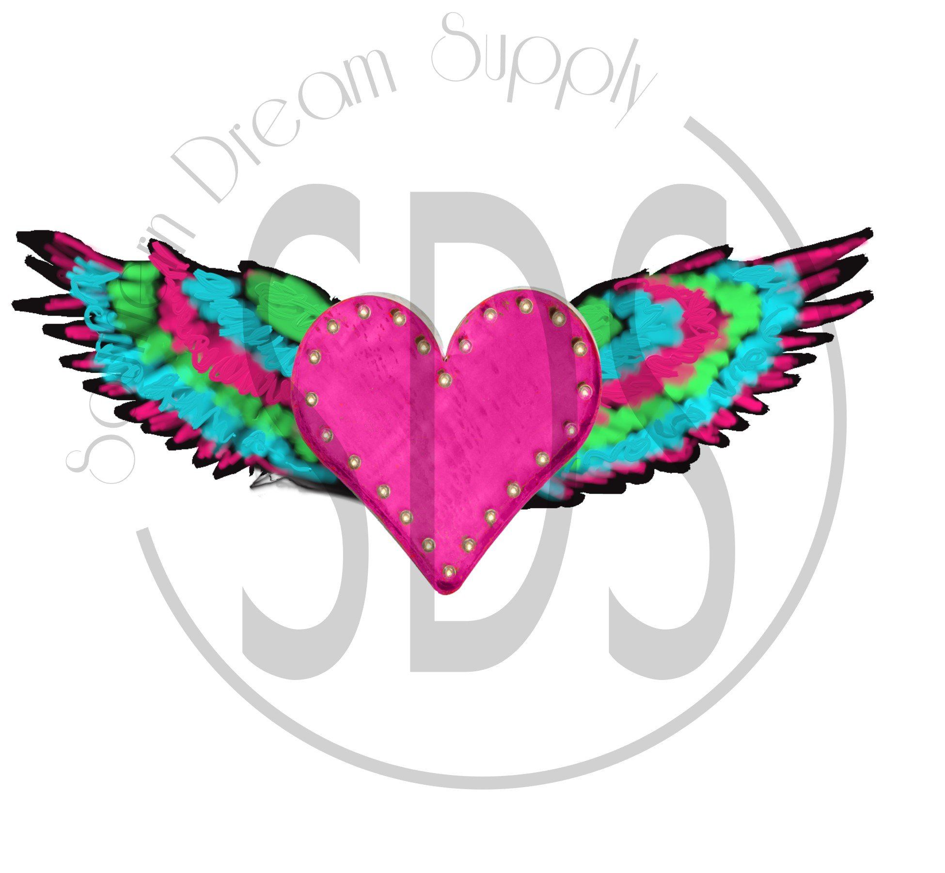 heat clipart colorful heart