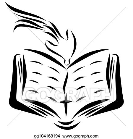 Heaven clipart open. Stock illustrations an bible
