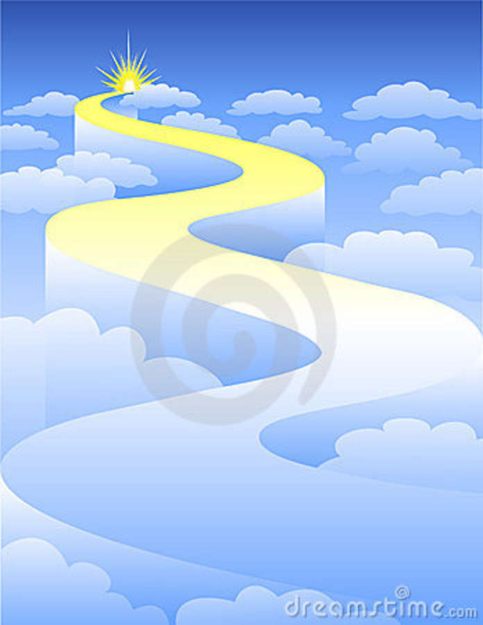 heaven clipart road