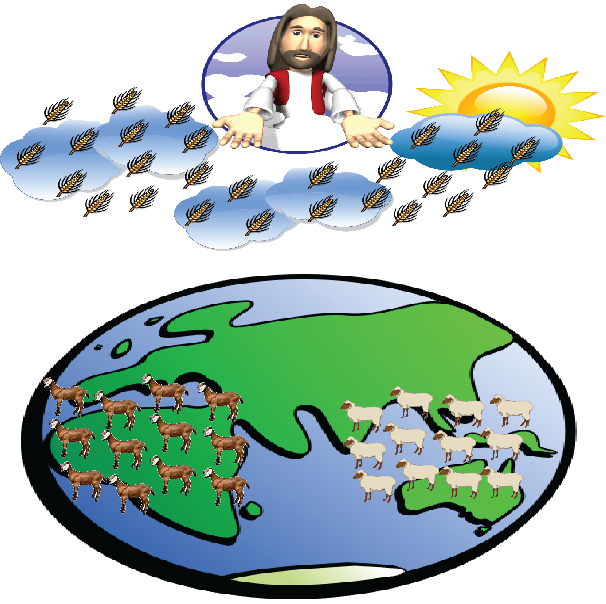 Bible the great tribulation. Heaven clipart second coming