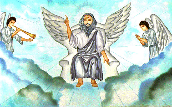 Art clip ii on. Heaven clipart throne god