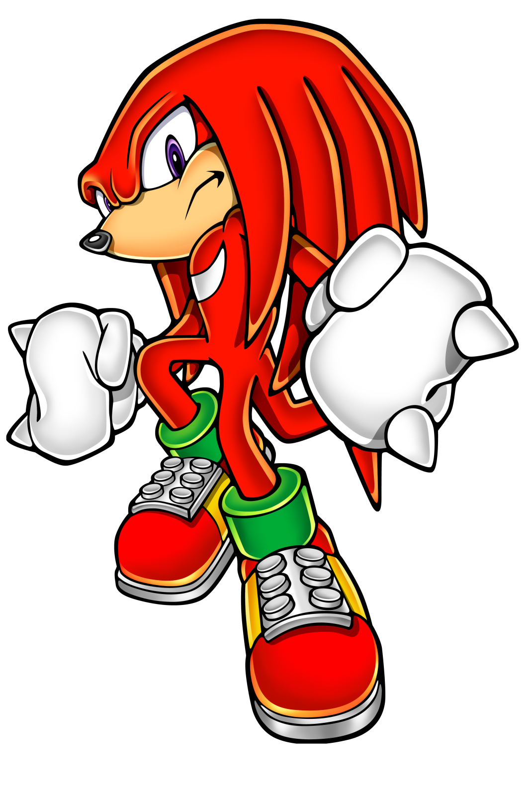 Hedgehog clipart echidna. Image knuckles png sonic