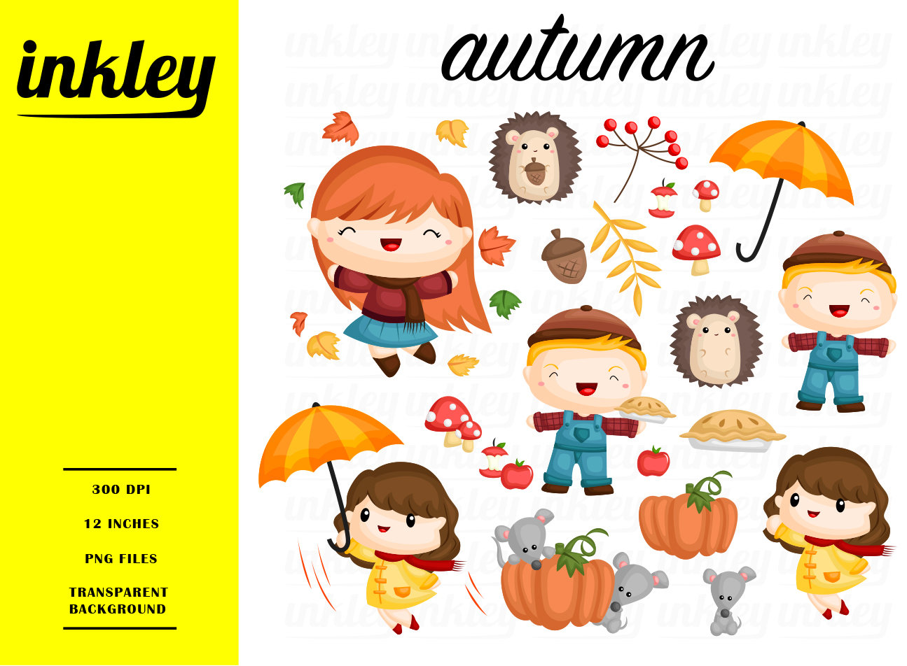 Autumn clip art png. Hedgehog clipart kid