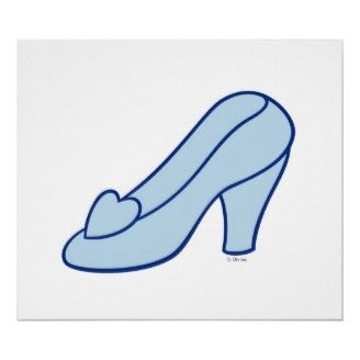 heels clipart cinderella shoe