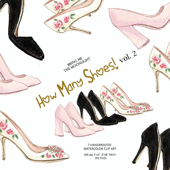 heels clipart girl shoe