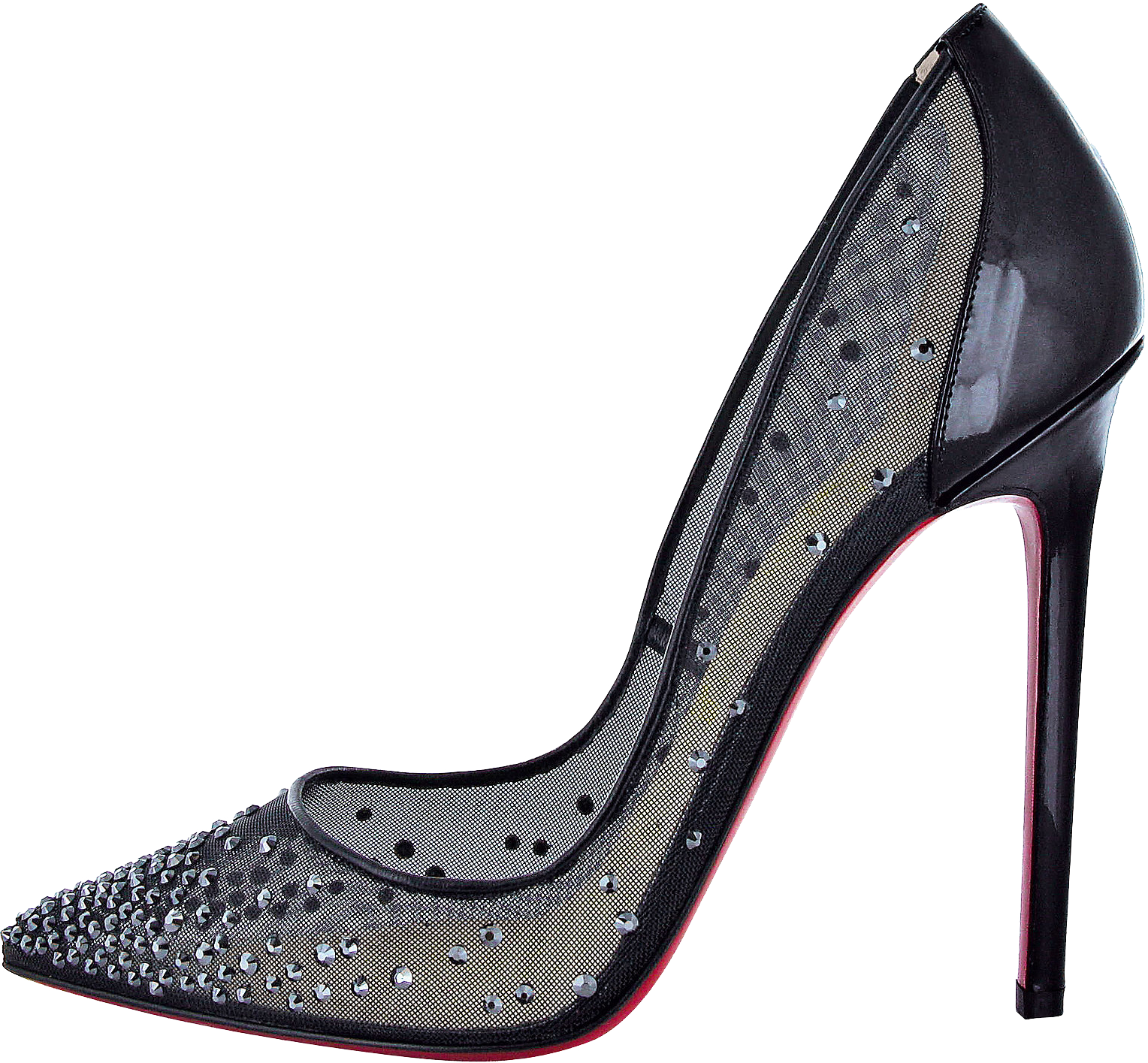 heels with glitter heel