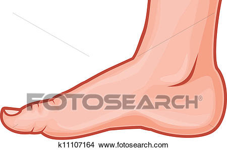 heels clipart human foot