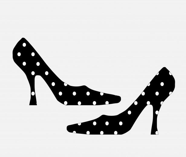 heels clipart lady footwear