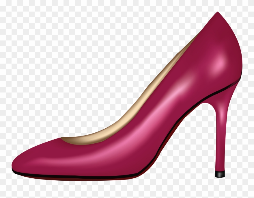 heels clipart lady shoe