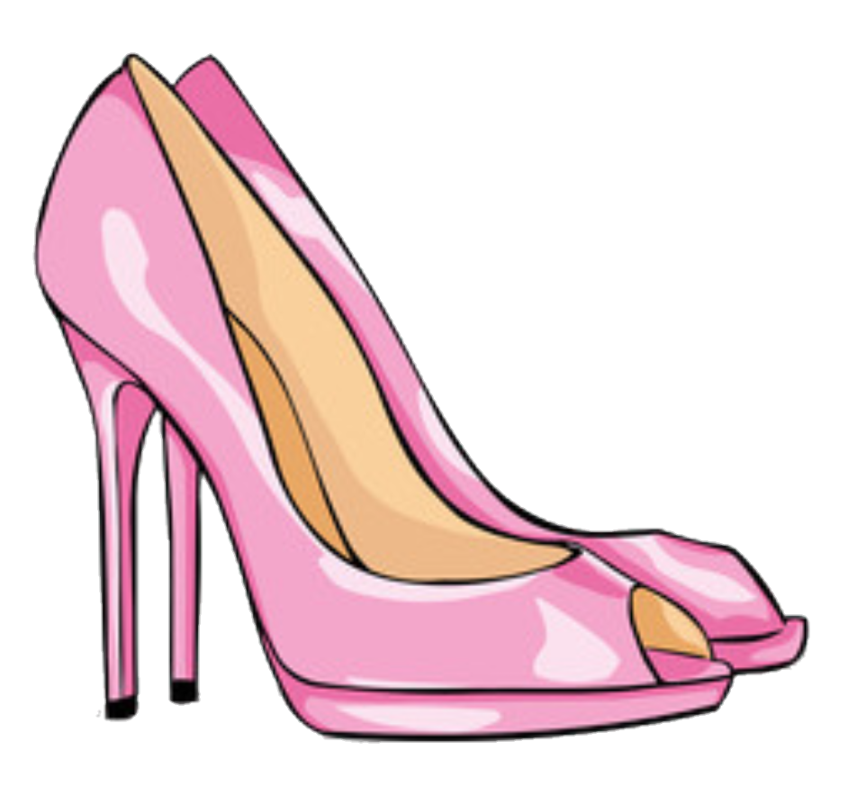 Pink clipart heel, Pink heel Transparent FREE for download on