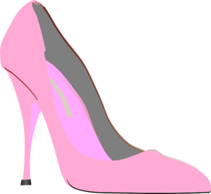 heels clipart pink