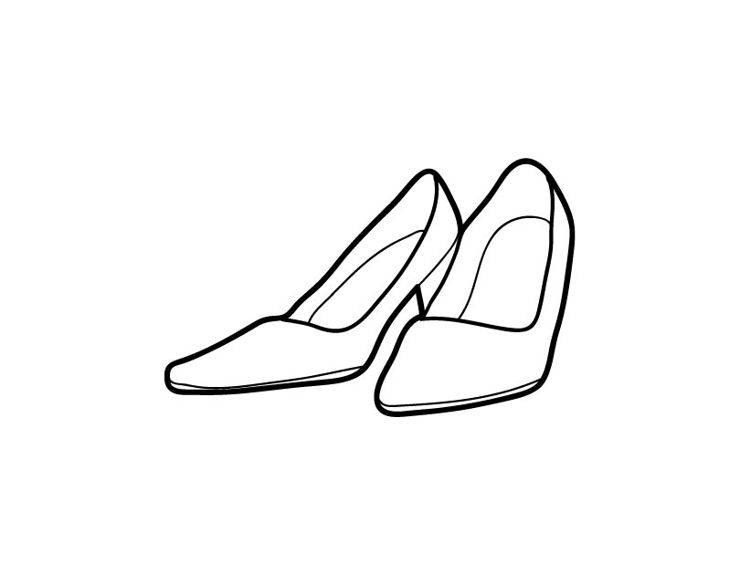 heels clipart printable