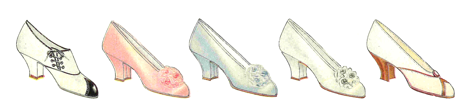 heels clipart vintage shoe