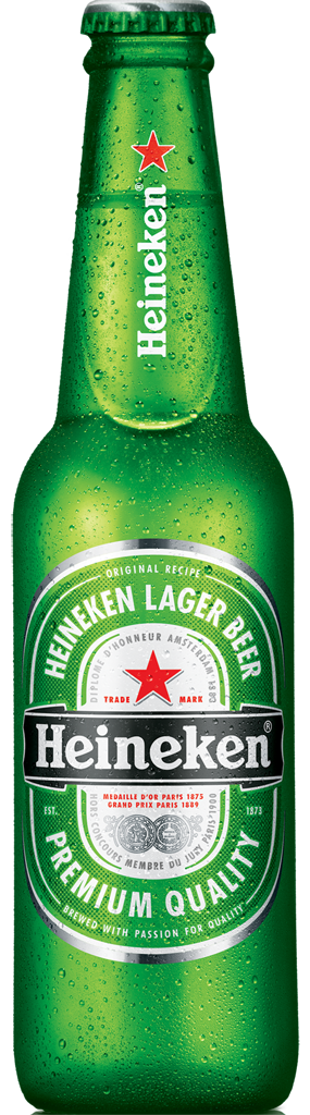 Heineken bottle png. Beer lager unit price