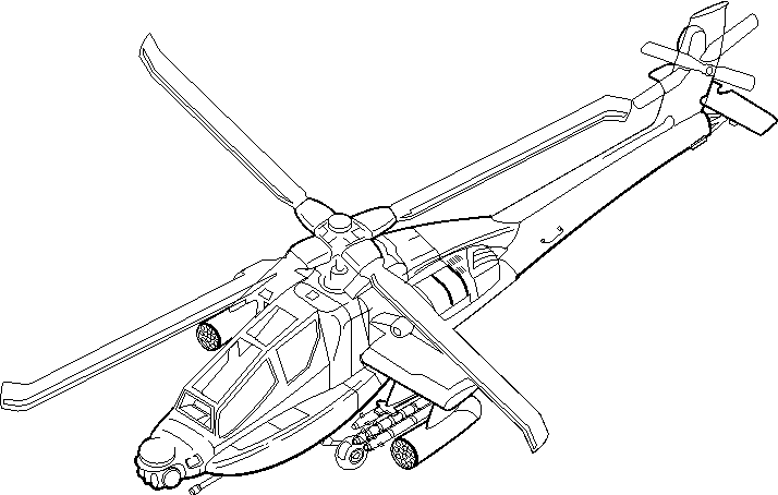 helicopter clipart attack helicopter