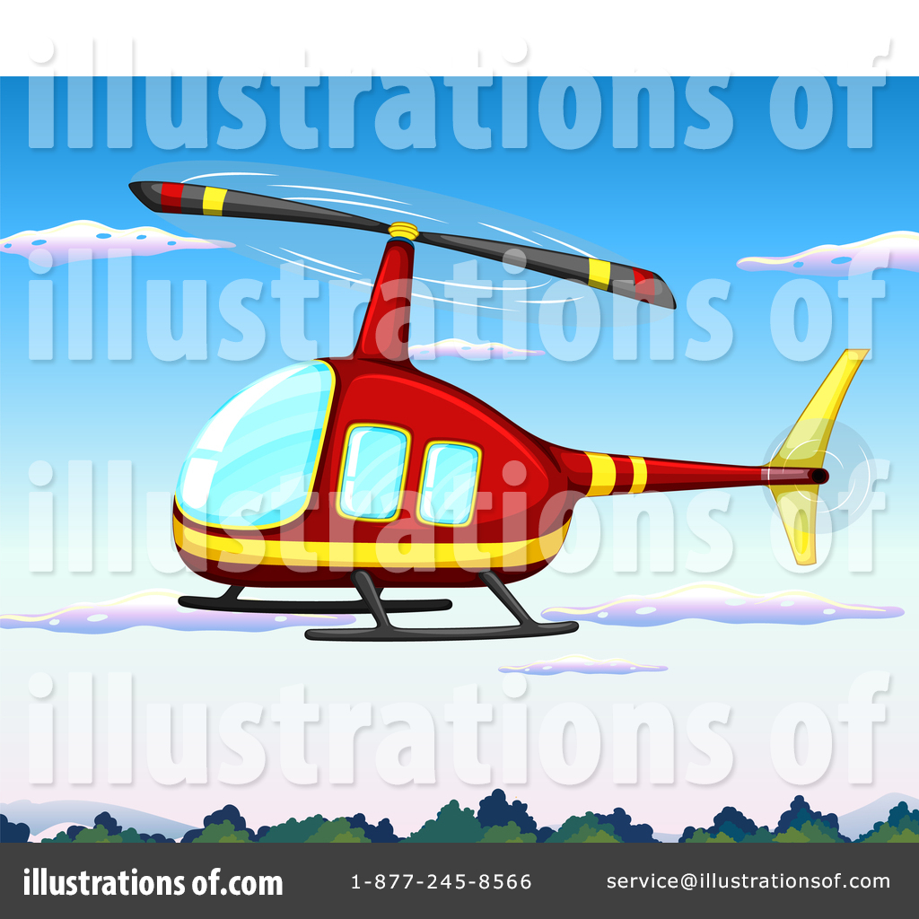 Helicopter clipart blue helicopter. Illustration by graphics rf