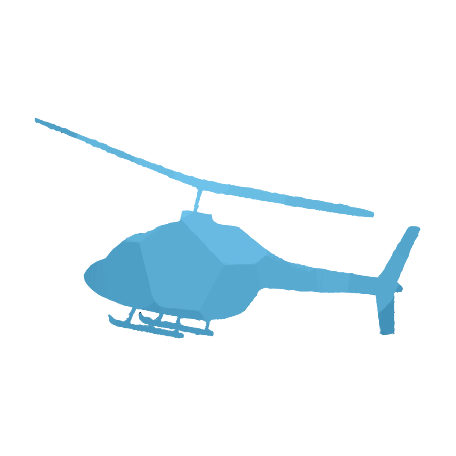 helicopter clipart blue helicopter