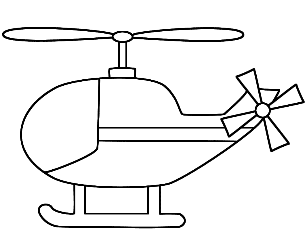 For school free printable. Helicopter clipart color