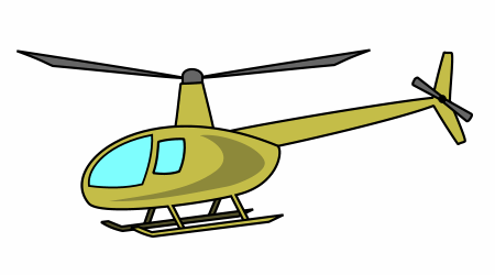 Helicopter clipart easy. Drawing a cartoon in
