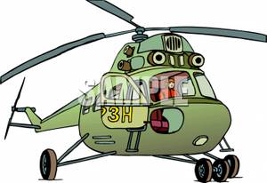 A colorful cartoon of. Helicopter clipart helicopter pilot