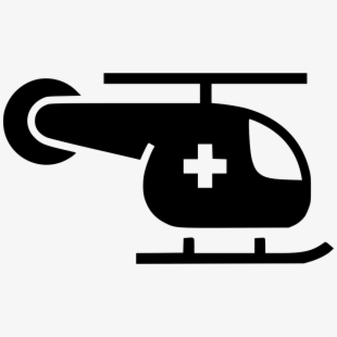 helicopter clipart hospital